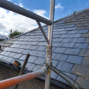 Chimney Removal & Slated over Durham Edinburgh EH15